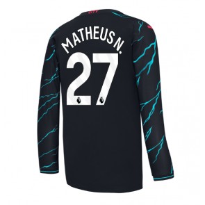 Manchester City Matheus Nunes #27 Tredje trøje 2023-24 Lange ærmer